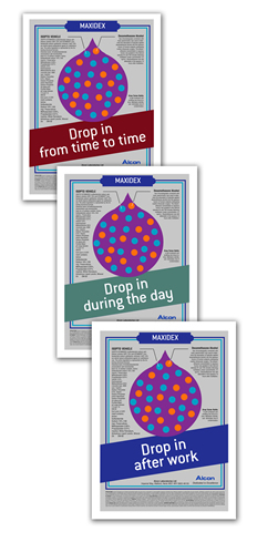 Advertising: Alcon Laboratories, after-surgical work Campaign